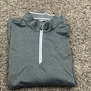 Cutter & Buck Gray 1/4 zip XL